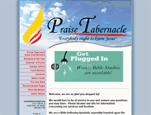 Tablet Screenshot of praisetabernaclegtf.com